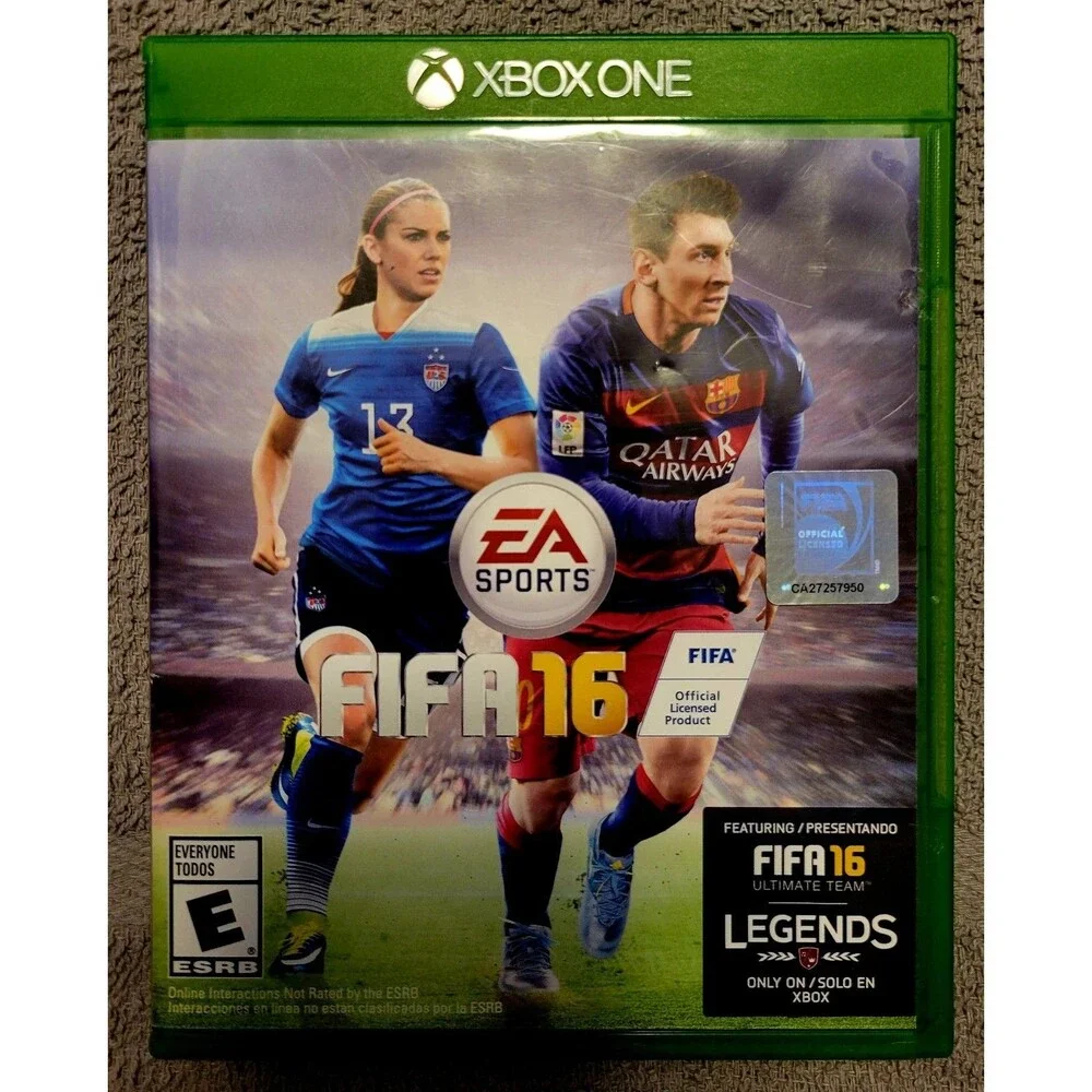 Microsoft Xbox One: FIFA 16 Soccer,CIB, MANUAL OL, CLN DISC, FAST SHIPPING